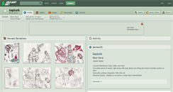 Desktop Screenshot of kaplunk.deviantart.com