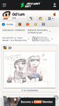Mobile Screenshot of 0d1um.deviantart.com