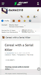 Mobile Screenshot of duckie2318.deviantart.com