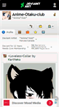 Mobile Screenshot of anime-otaku-club.deviantart.com
