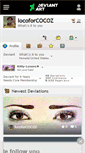 Mobile Screenshot of locoforcocoz.deviantart.com