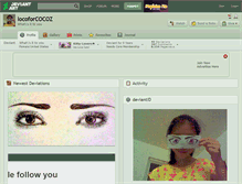 Tablet Screenshot of locoforcocoz.deviantart.com