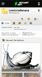 Mobile Screenshot of leeannabanana.deviantart.com