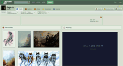 Desktop Screenshot of daga-ra.deviantart.com