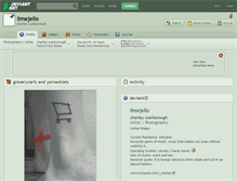 Tablet Screenshot of limejello.deviantart.com