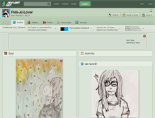 Tablet Screenshot of fma-al-lover.deviantart.com