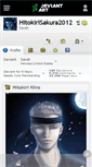 Mobile Screenshot of hitokirisakura2012.deviantart.com