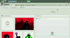 Desktop Screenshot of cloudeme.deviantart.com