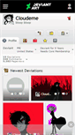Mobile Screenshot of cloudeme.deviantart.com