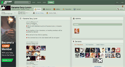 Desktop Screenshot of kaname-sexy-love.deviantart.com