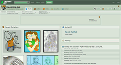 Desktop Screenshot of kawaii-kat-kat.deviantart.com