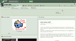 Desktop Screenshot of golden-light.deviantart.com