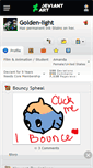 Mobile Screenshot of golden-light.deviantart.com