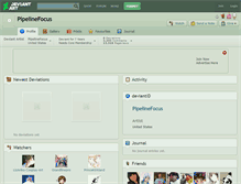 Tablet Screenshot of pipelinefocus.deviantart.com