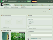Tablet Screenshot of lolitastic.deviantart.com