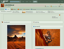 Tablet Screenshot of colinhsillerud.deviantart.com