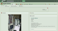 Desktop Screenshot of hannah-robinson.deviantart.com