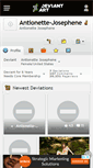 Mobile Screenshot of antionette-josephene.deviantart.com