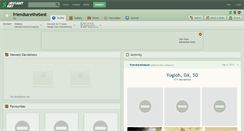 Desktop Screenshot of friendsarethebest.deviantart.com