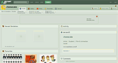Desktop Screenshot of cheesecake.deviantart.com
