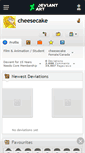 Mobile Screenshot of cheesecake.deviantart.com