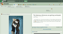 Desktop Screenshot of lifelessriot.deviantart.com