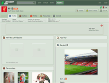 Tablet Screenshot of n-13.deviantart.com