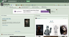 Desktop Screenshot of plucky-lass.deviantart.com