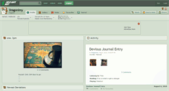 Desktop Screenshot of dragonimy.deviantart.com
