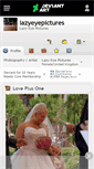 Mobile Screenshot of lazyeyepictures.deviantart.com