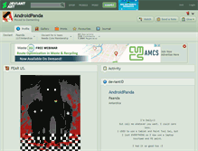 Tablet Screenshot of androidpanda.deviantart.com