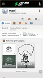 Mobile Screenshot of essui.deviantart.com