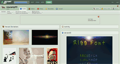 Desktop Screenshot of noucamp99.deviantart.com