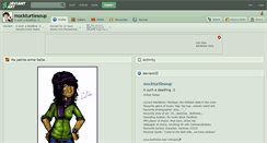 Desktop Screenshot of mockturtlesoup.deviantart.com