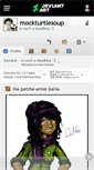 Mobile Screenshot of mockturtlesoup.deviantart.com