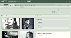 Desktop Screenshot of podruga.deviantart.com