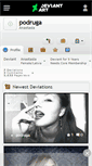 Mobile Screenshot of podruga.deviantart.com