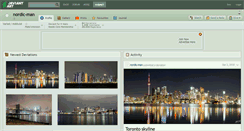 Desktop Screenshot of nordic-man.deviantart.com