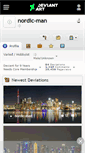 Mobile Screenshot of nordic-man.deviantart.com