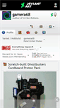 Mobile Screenshot of gamera68.deviantart.com