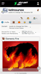 Mobile Screenshot of kellroxursox.deviantart.com