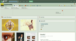 Desktop Screenshot of funkyfreshfab.deviantart.com