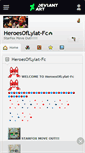 Mobile Screenshot of heroesoflylat-fc.deviantart.com