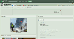 Desktop Screenshot of jordanfstop.deviantart.com