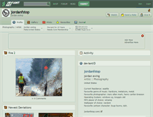 Tablet Screenshot of jordanfstop.deviantart.com