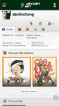 Mobile Screenshot of danilocheng.deviantart.com