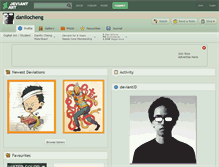 Tablet Screenshot of danilocheng.deviantart.com