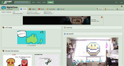 Desktop Screenshot of bighatzone.deviantart.com