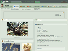Tablet Screenshot of ofzeal.deviantart.com