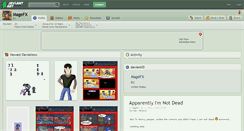 Desktop Screenshot of magefx.deviantart.com